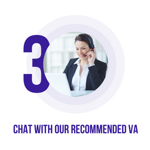 Chat with our recommended VA